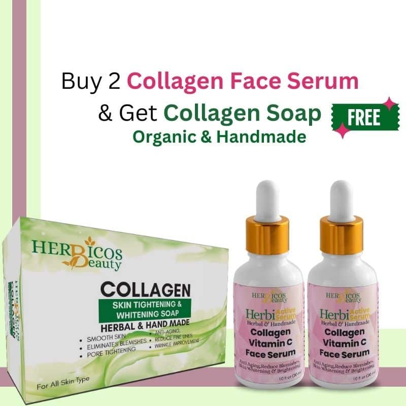 2 Collagen Face Serum & Get Collagen Soap Free