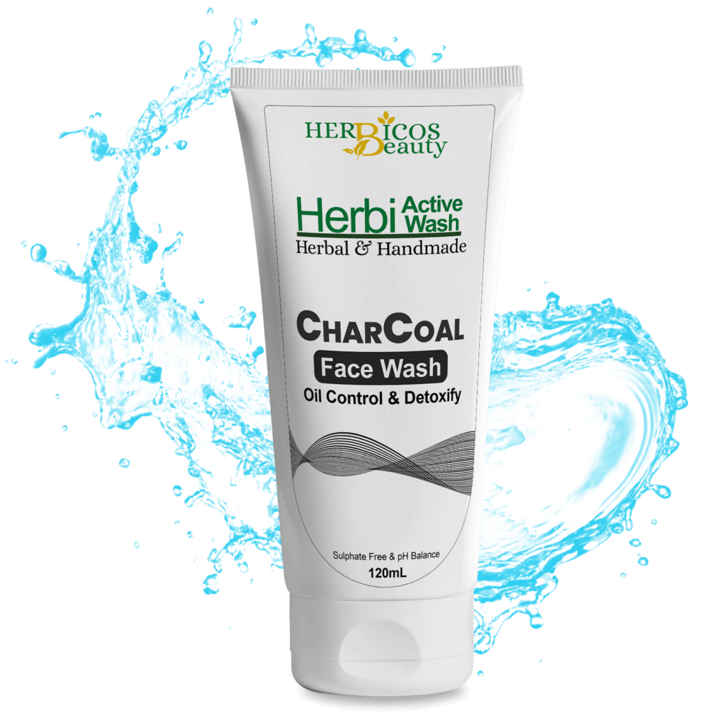Handmade CharCoal Face Wash Herbicosbeauty