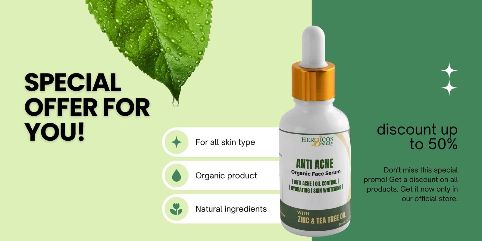 Anti Acne Face serum