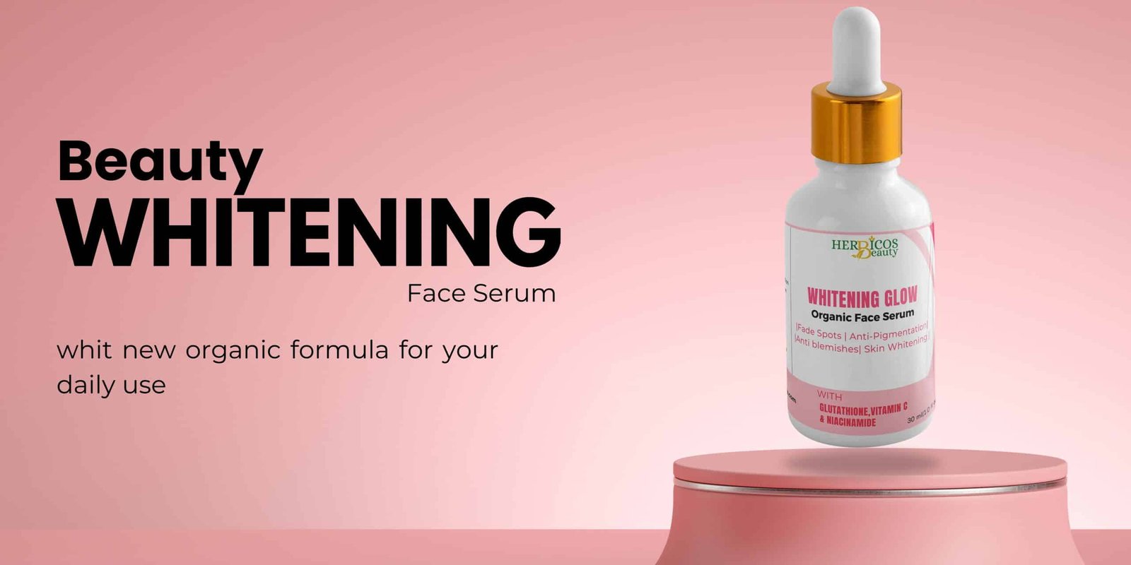 skin whitening face serum